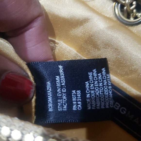 BCBGMaxAzria Party Cluches Gold - Picture 6 of 6